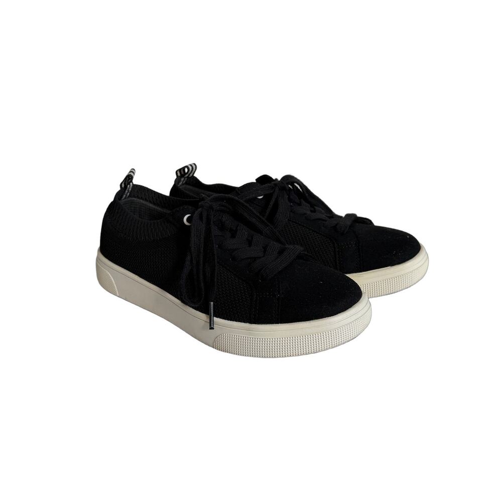 Propét Women’s Sneakers Black Knit Lightweight Comfort Shoes Size 7.5W WCA042M